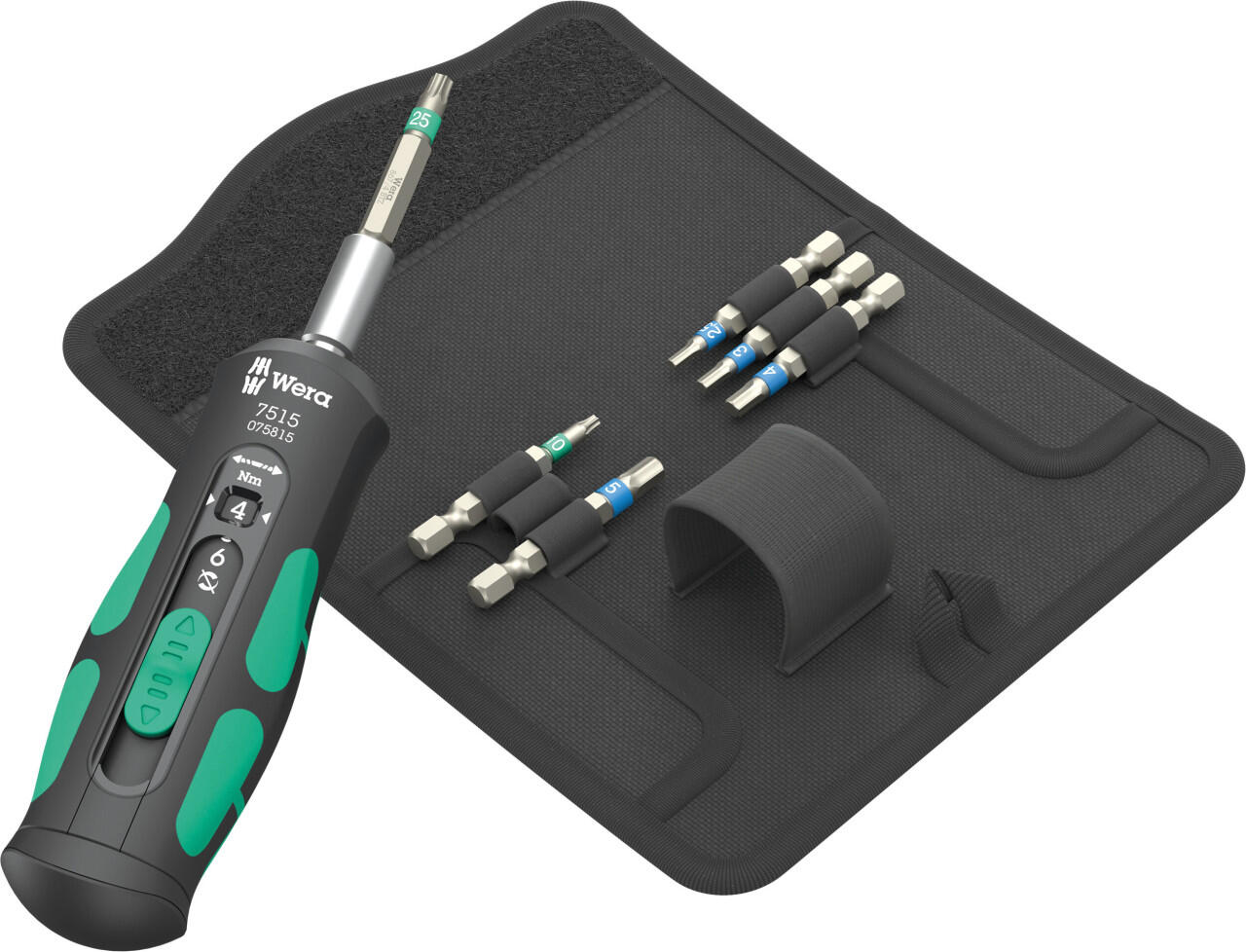 Wera tournevis dynamométrique 7515/7 Kraftform Safe-Torque Speed Bicycle 1 7 pièces