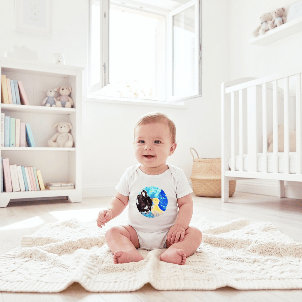 Baby bodysuit: Oinky &amp; Marsu