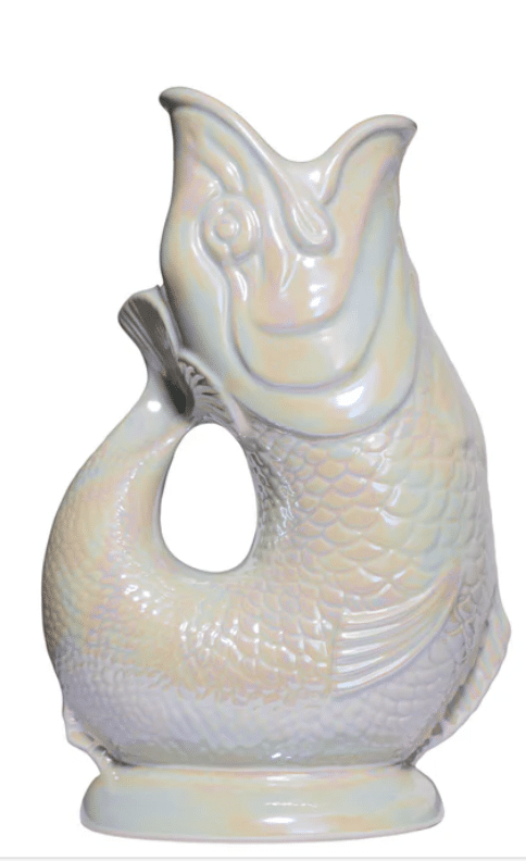 Gluckigluck - Gluggle Jug - fish jug in a shimmering Permutt color
