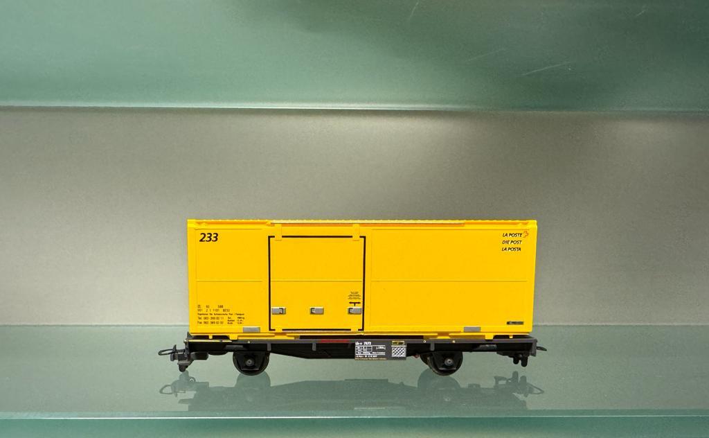 BEMO RhB Schneeräumer 1:87 Bemo 3262118 Bemo H0m RhB A 1208 achsiger Stahlwagen | Letzshop