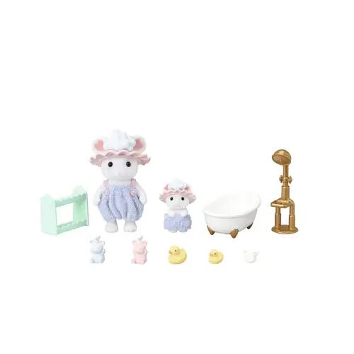 Marshmallow Mice Bath Time Fun Play Set
