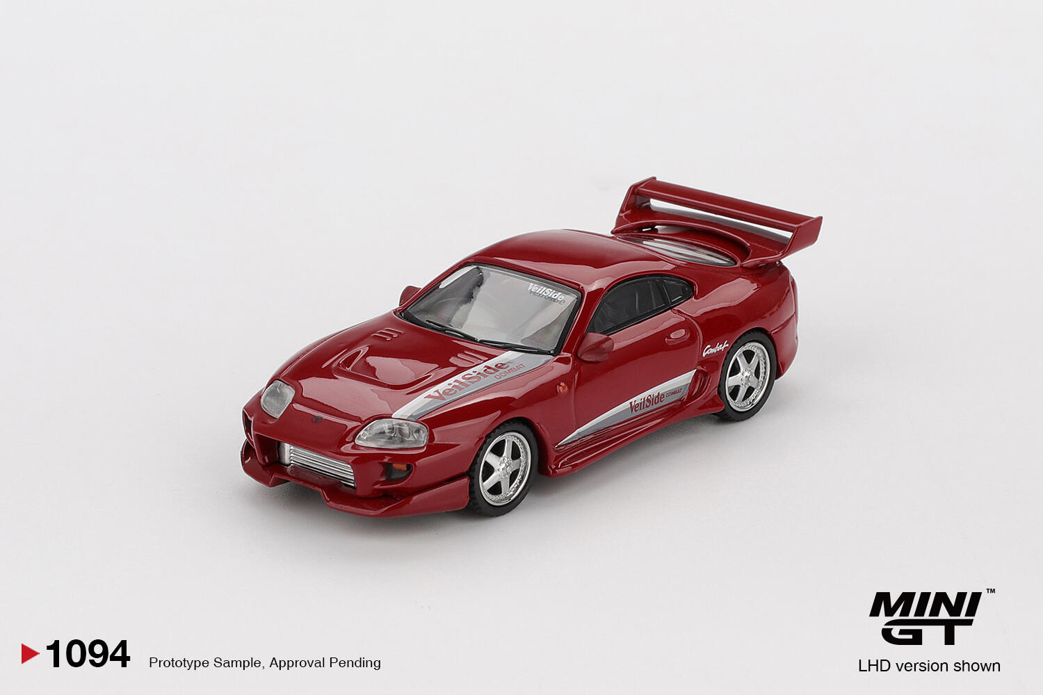 [En précommande] Mini GT - # MGT01094-L - Toyota Supra VeilSide Combat V-I - Rouge - échelle 1:64
