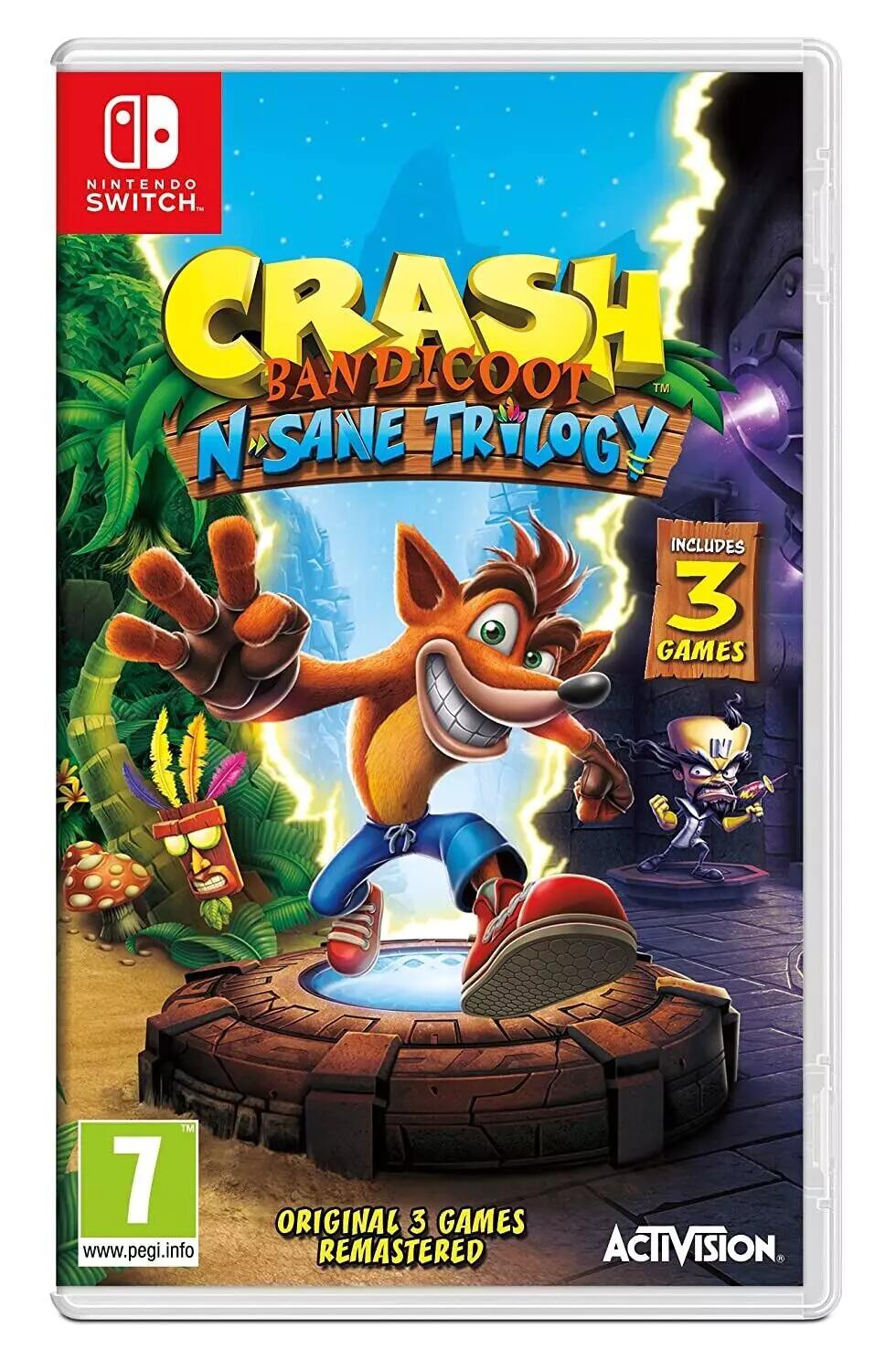 Crash Bandicoot: N.Sane Trilogy - Videospiel Nintendo Switch