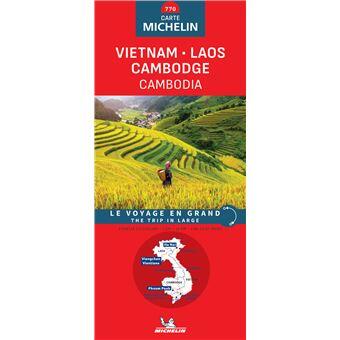 Michelin - Carte -Vietnam, Laos, Cambodge 770