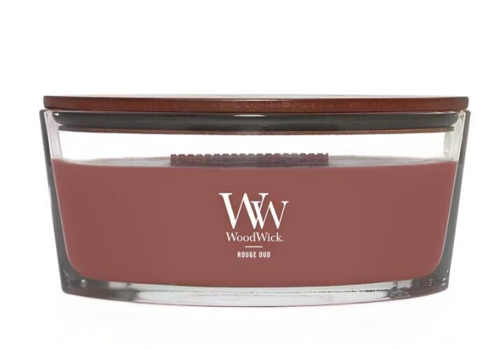 Duftkerze mit Knistereffekt Oud Woodwick