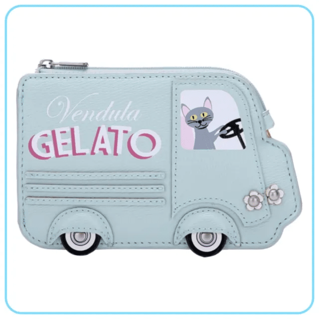 Vendula VENDULA LONDON GELATO TRUCK SMALL ZIPAROUND Letzshop