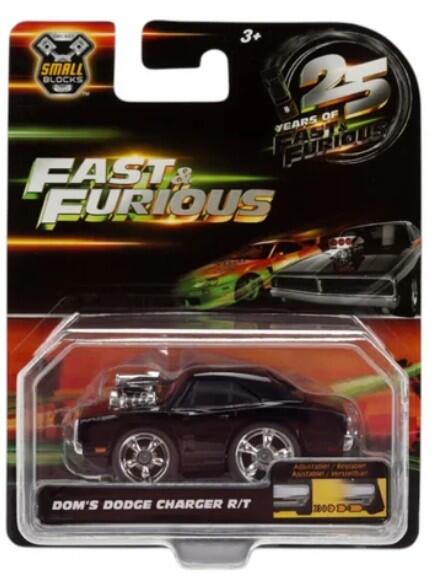 Jada Toys - #24126 - Dom's Dodge Charger R/T - Fast & Furious - Small Blocks - 1/43