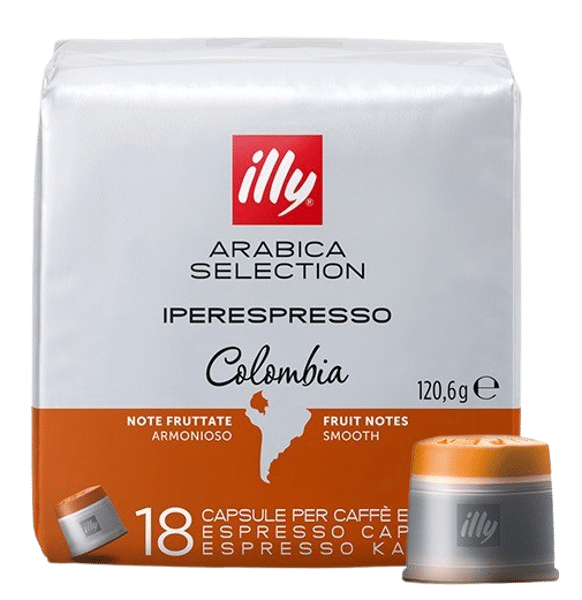 ILLY COLUMBIA MACHINE CAPSULES ILLY 18pcs