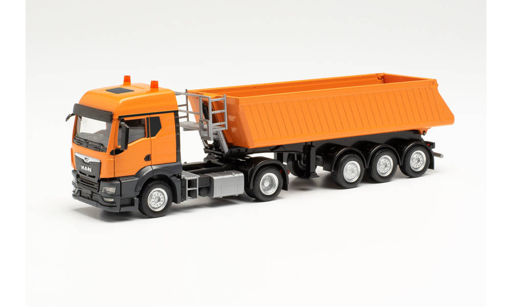 Herpa 052368 Traffic Safety Trailer Car Trailer – 1:87 H0 Scale, White Plastic, New In Box, Made In Germany