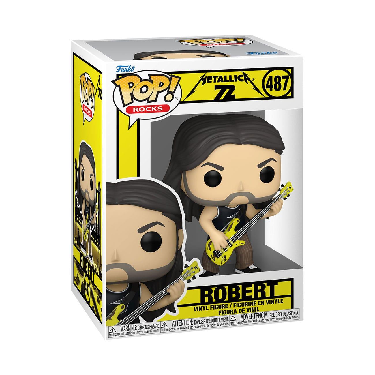 Funko POP! Rocks - #87078 - Robert - Metallica - 72 Seasons - Figurine en vinyle - (487)