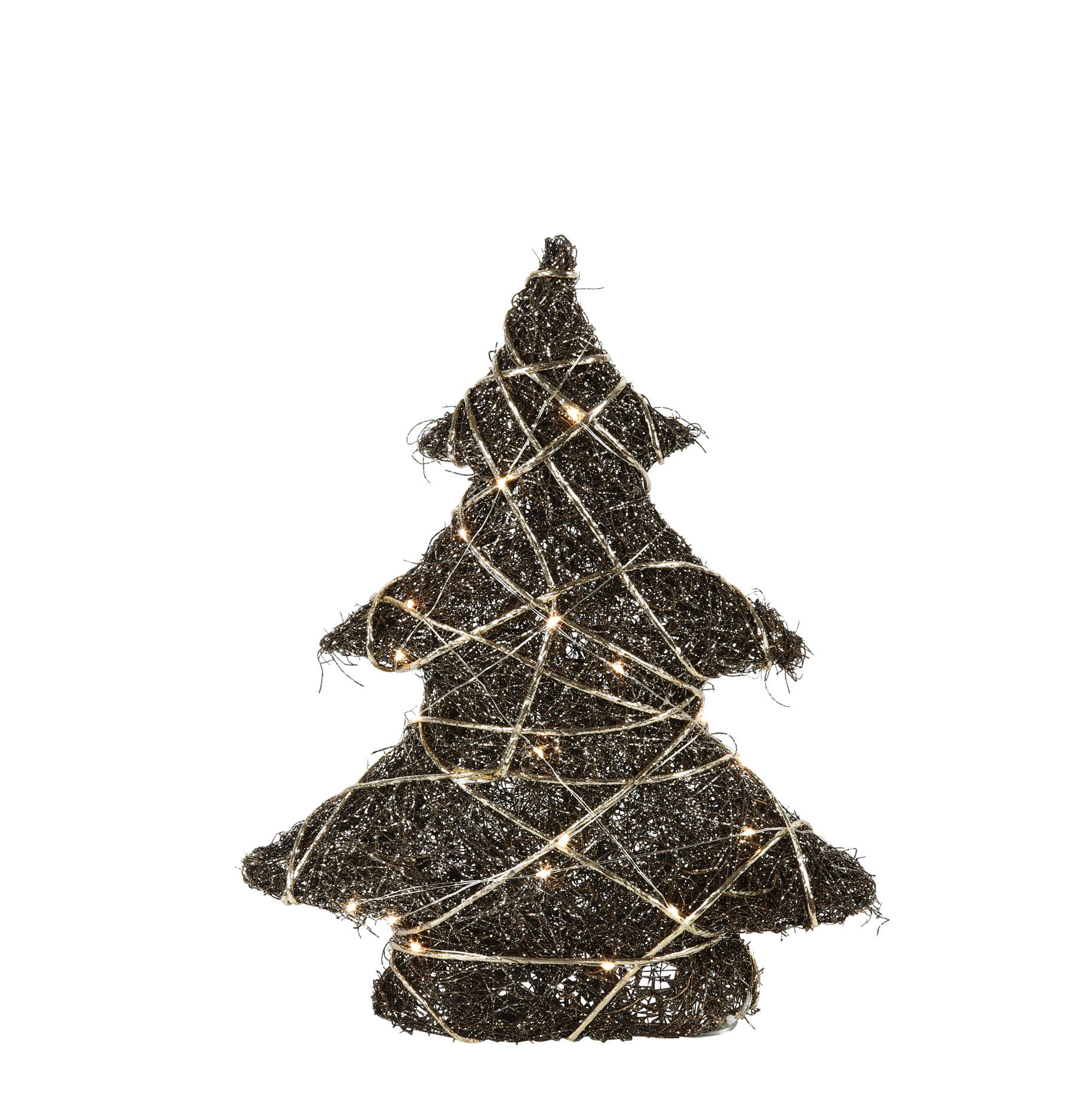 Decorative Christmas tree with LED lights