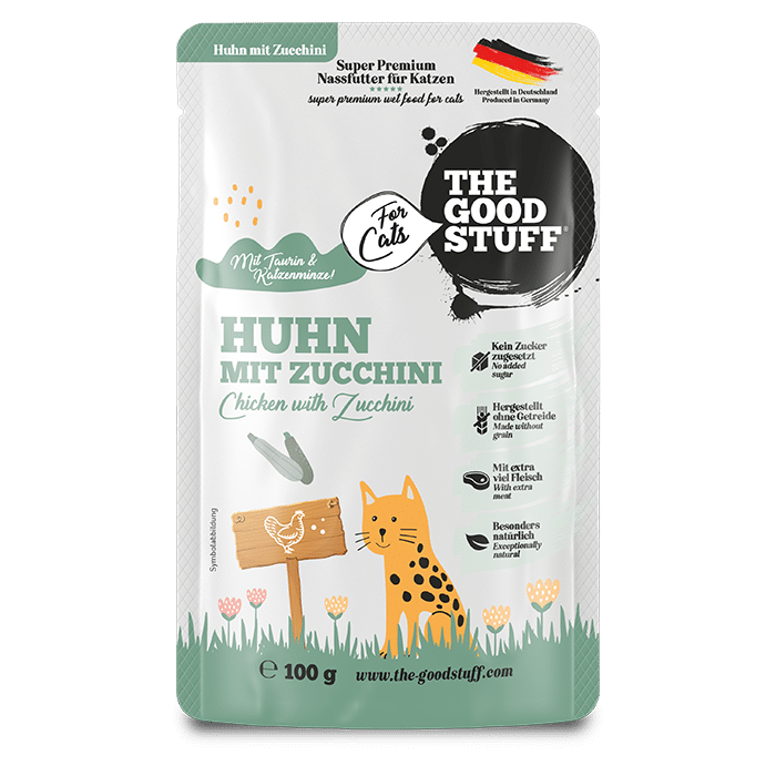 Cat - Huhn mit Zuccini - Pouch