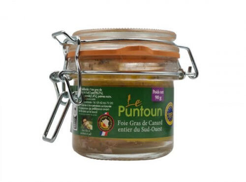 Le Puntoun - Foie gras entier du Sud-Ouest 90g
