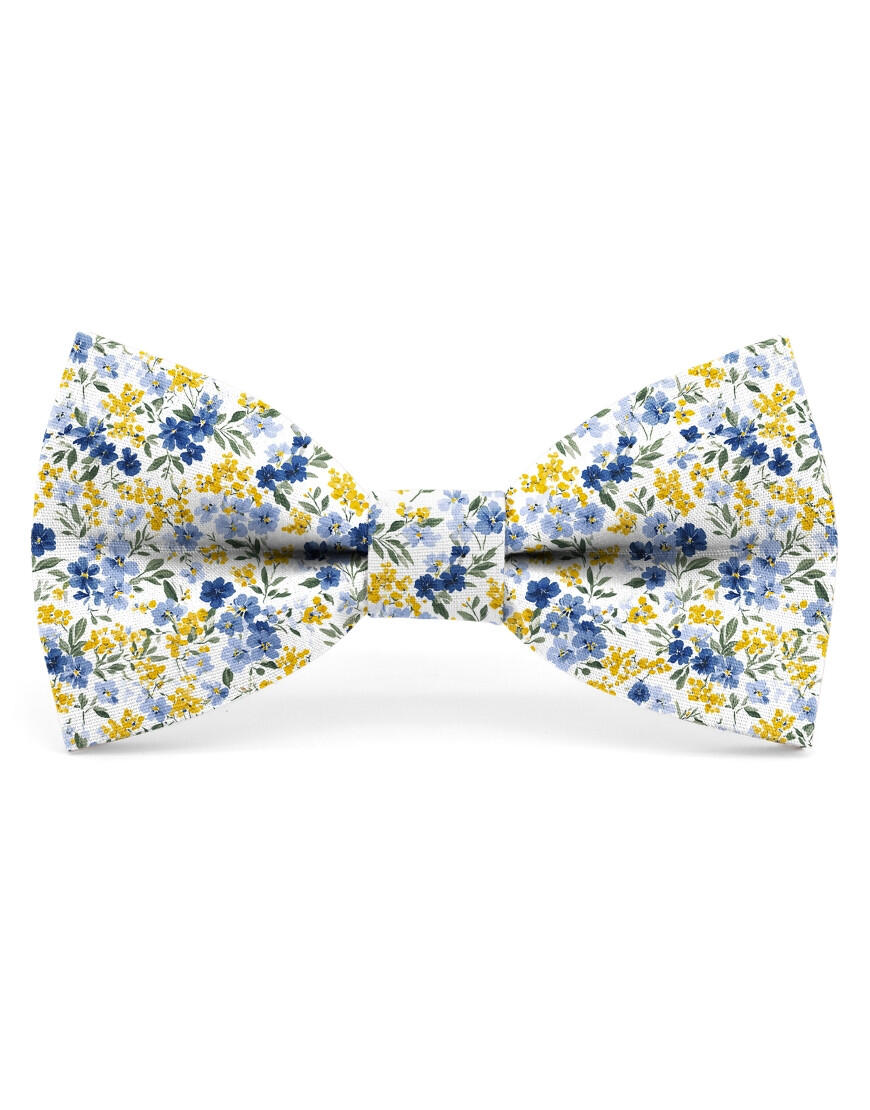 Nœud papillon à motif floral - Viso