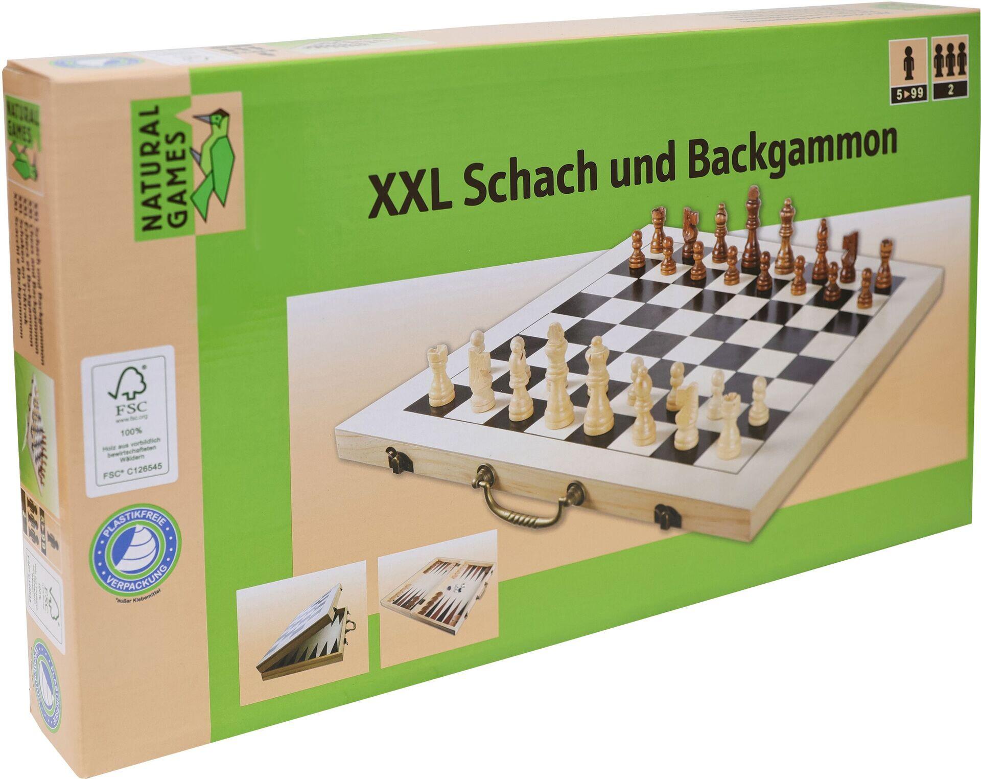 XXL Chess and Backgammon - NATURAL GAMES