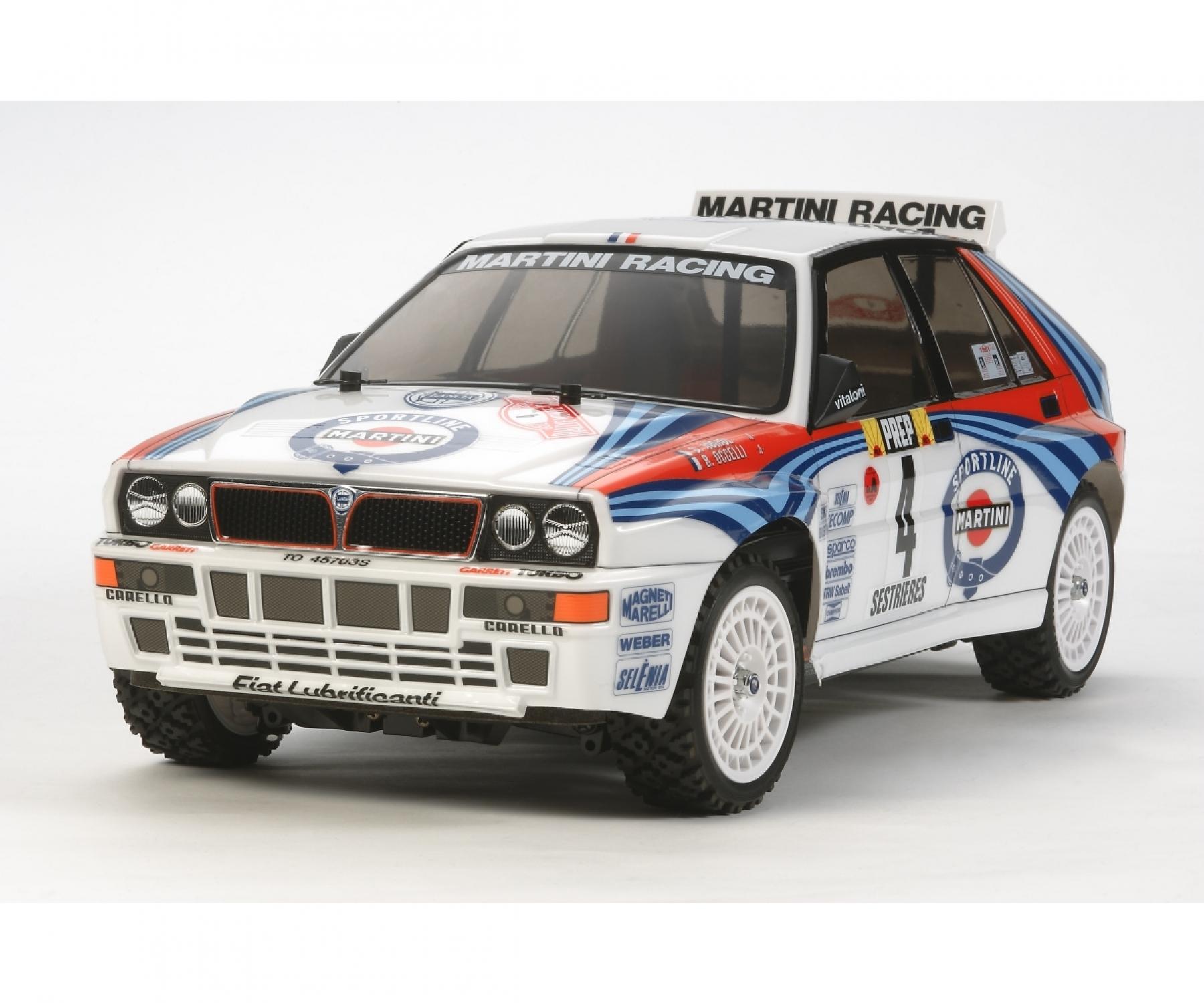 Tamiya RC TT-02 Lancia Delta HF Integrale TT-02 remote-controlled 1:10-scale model