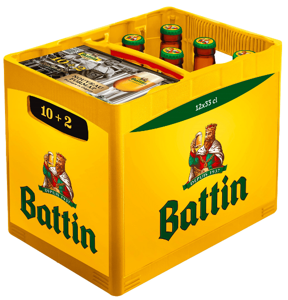 BATTIN GAMBRINUS 10+2 5,2° VC 12X33CL