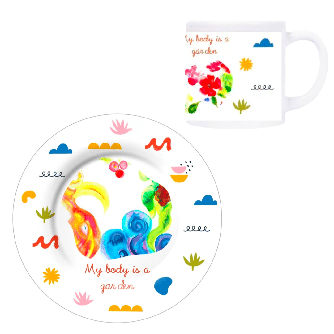 Kids' placemat set: New Eden