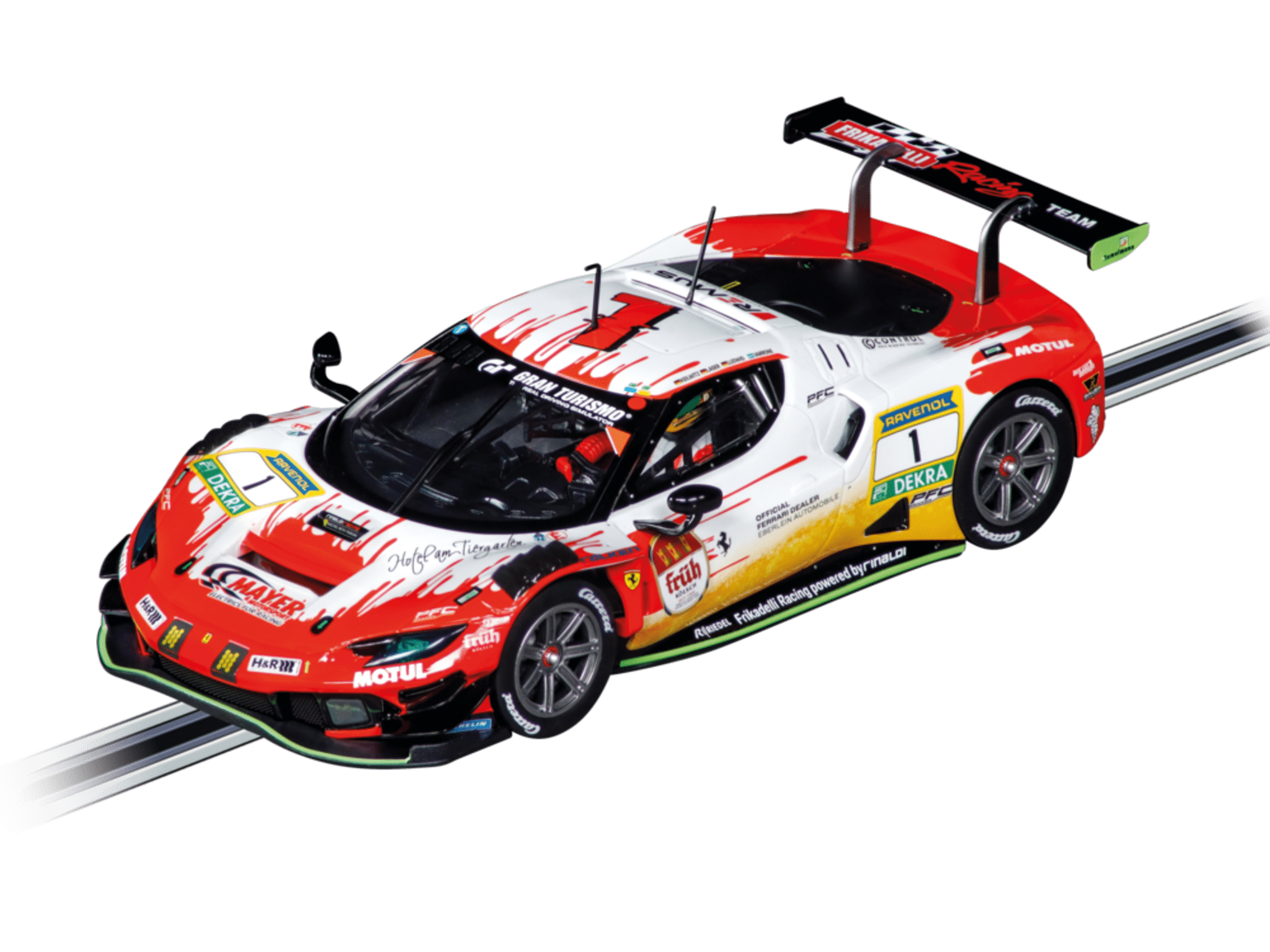 Carrera 20023988 Ferrari 296 GT3 «Frikadelli Racing, No.1» 24H Nürburgring Digital 124 - slot racing