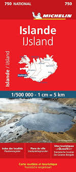Michelin - Carte -Islande 750