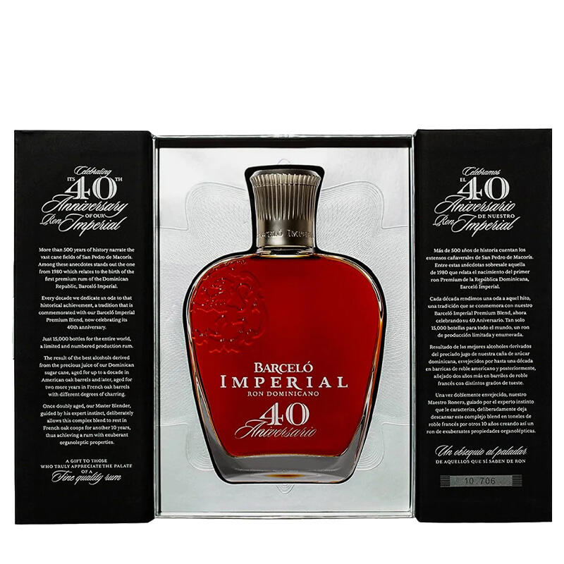 Barcelo Imperial premium blend 40th anniversary 70cl