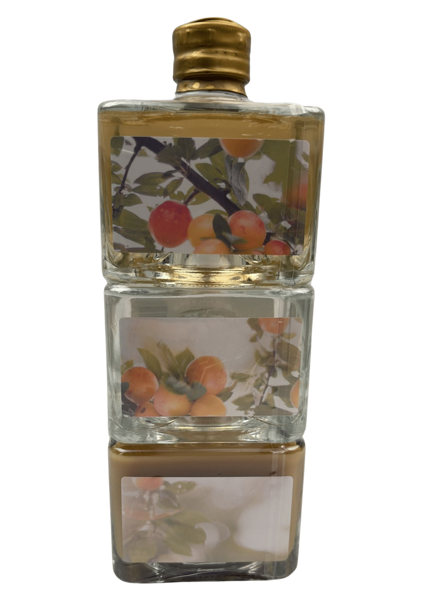 Tripple carré Liqueur Mirabelle, EDV Mirabelle, Mirabelle Crème 3 × 200 ml