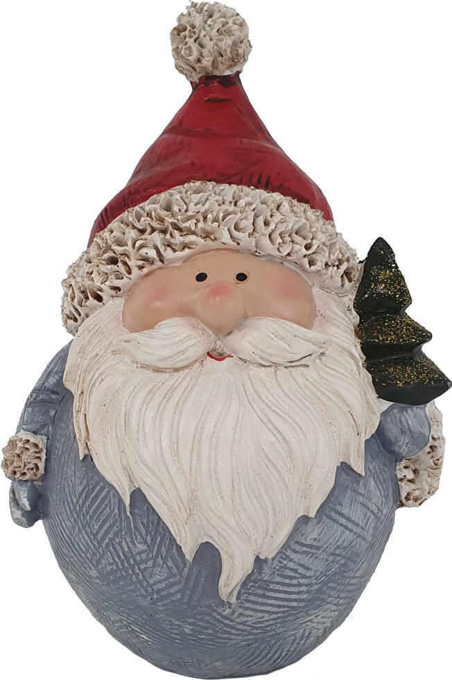 Decorative figurine gnome red-gray 41 cm
