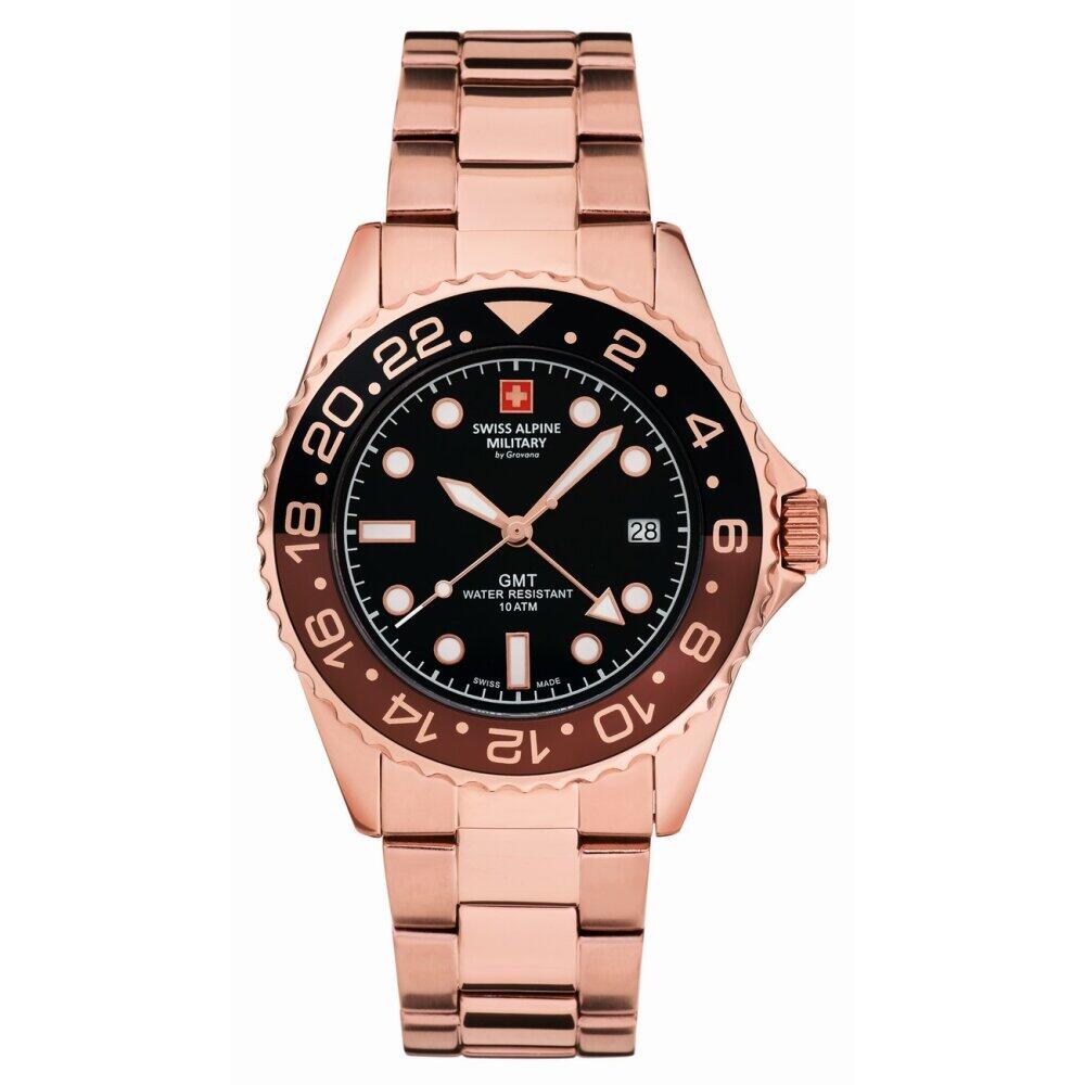 Swiss Alpine Military - 7052.1164 - watch - men's - quartz - Master Diver GMT