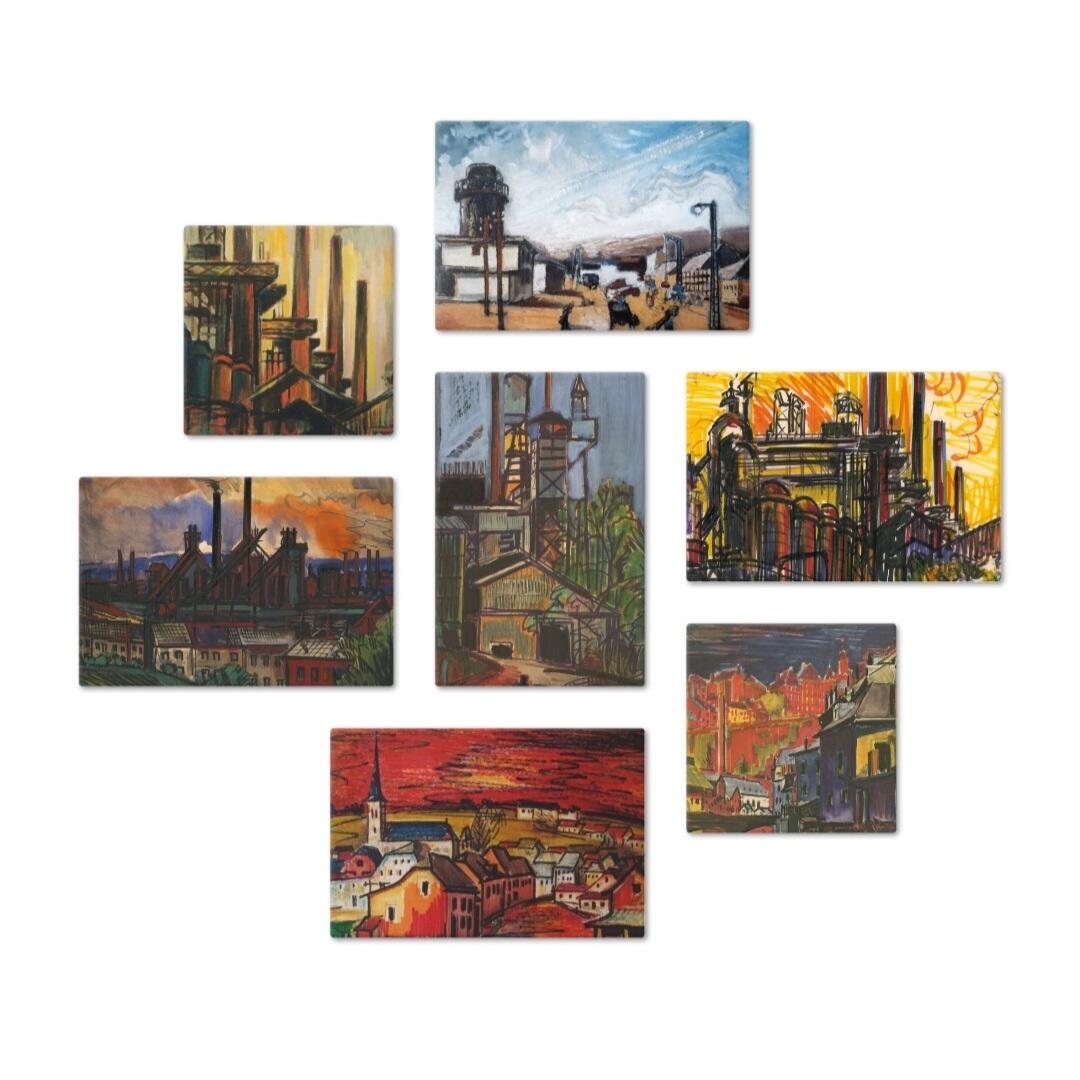Luxembourg Art Collection – Steel Industry – Limited Edition by Jean-Pierre Calteux (1911-1983)