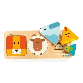 Wooden & Pegged Puzzles Djeco