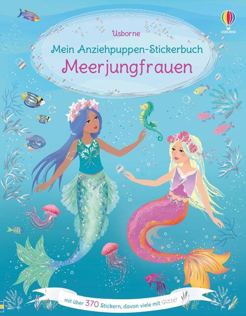 Anziehpuppen-Stickerbuch Meerjungfrauen