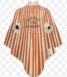 Little Casimir "Boo"-bavoir en éponge imperméable Little Hungry