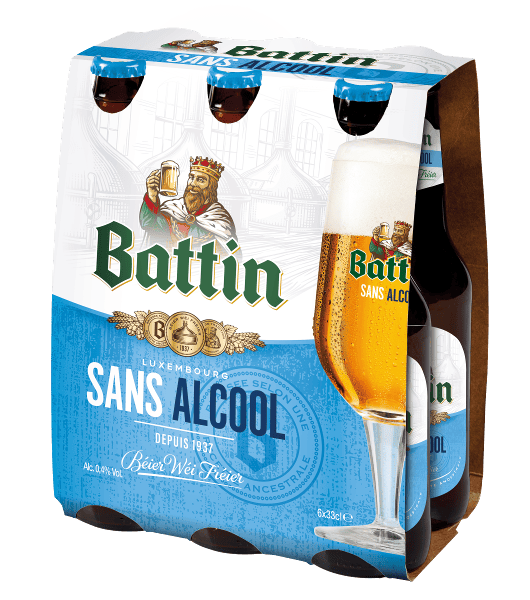 BATTIN SANS ALCOOL 0.4° VP 6x33cl