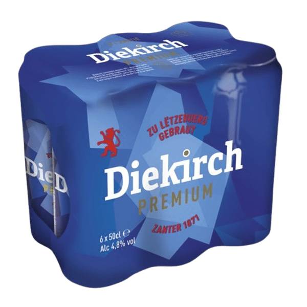 DIEKIRCH PREMIUM 4,8° CANS 6x50cl