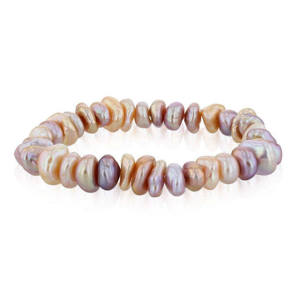 Luna-Pearls - 104.0486 - Armband - Damen - Süßwasser-Zuchtperle 8-12mm