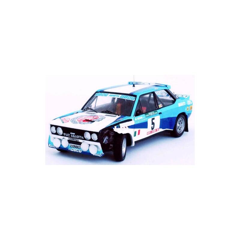 Miniature Trofeu / Spark Fiat 131 Abarth – Vainqueur Rallye Portugal 1980 Röhrl (1/43)