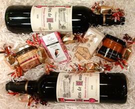 Food Gift Baskets Bordeaux Dips & Spreads Candy & Chocolate Canned Meats Sommellerie de France Bascharage