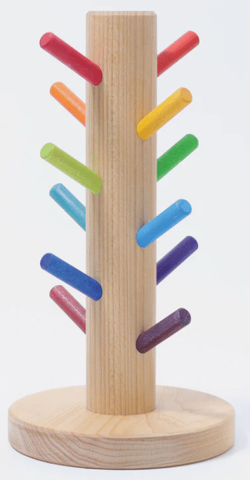 Grimms Sorting Aid: Rainbow Building Rings