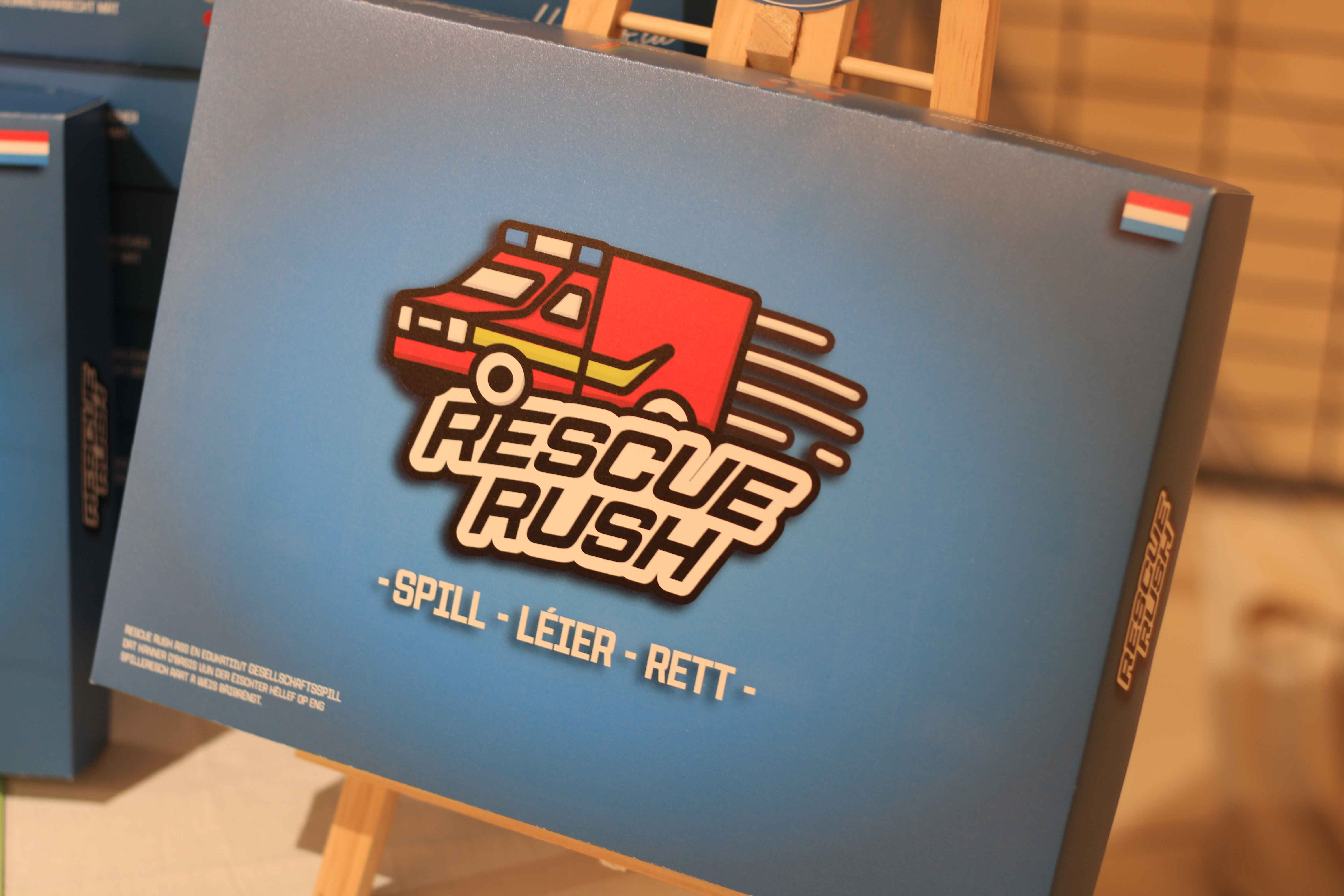 Rescue Rush Luxemburgish version - Board Game
