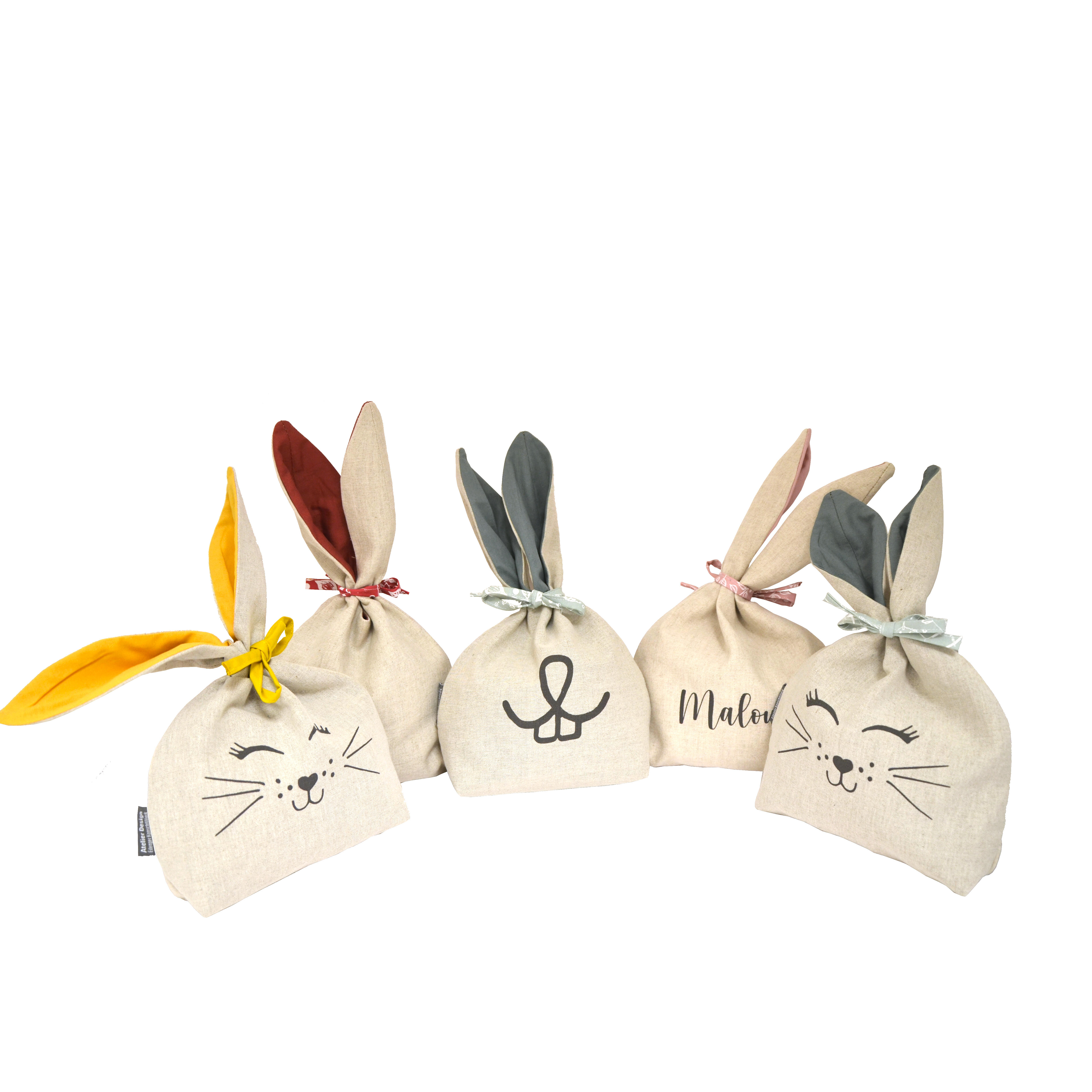 Sachet Cadeau "Lapin de Pâques"