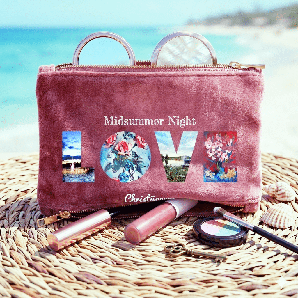 Samt-Täschchen: Midsummer Love