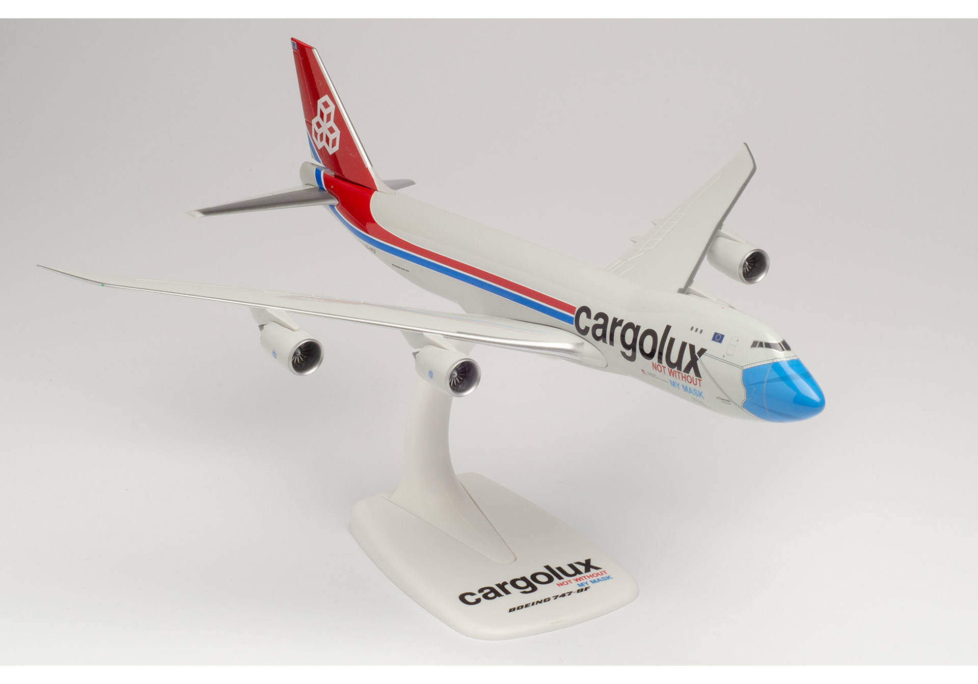 Herpa Wings 613118 - Cargolux Boeing 747-8F 