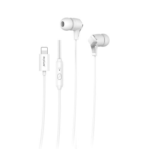 Rixus RXHD18L Stereo-In-Ear Lightning-Kopfhörer