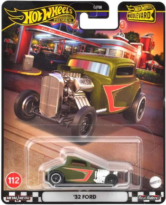 Hot Wheels Premium - #GJT68 JFM94 - '32 Ford - Boulevard #112 - Hot Wheels Premium - 1/64