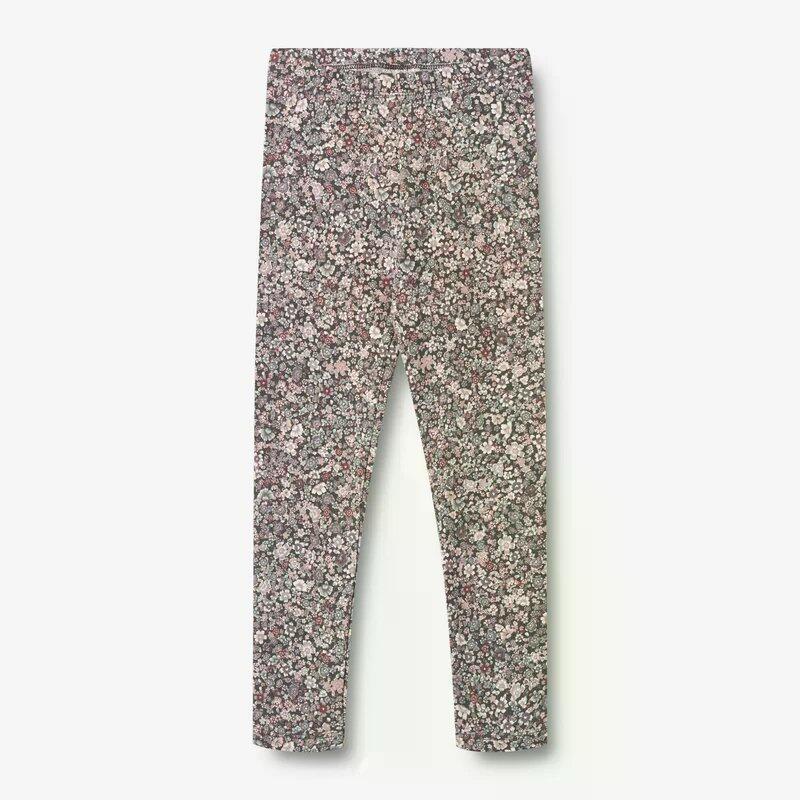 Leggings Purple Stone Flowers, size 110