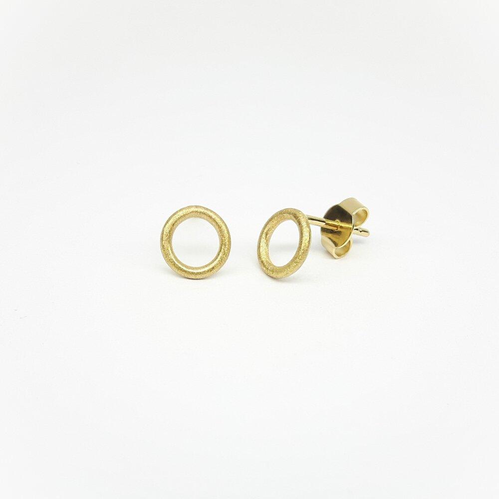 Boucles d'oreilles en or jaune 18kt