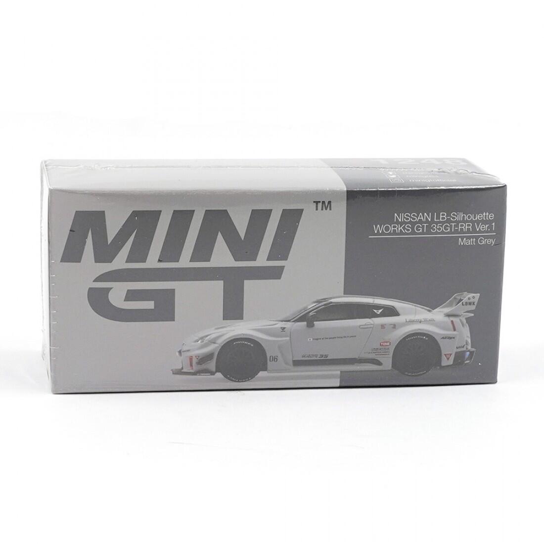 Mini GT - #MGT01248-L - Nissan LB-Silhouette Works GT 35GT-RR Ver.1 - Matt Grey - 1/64