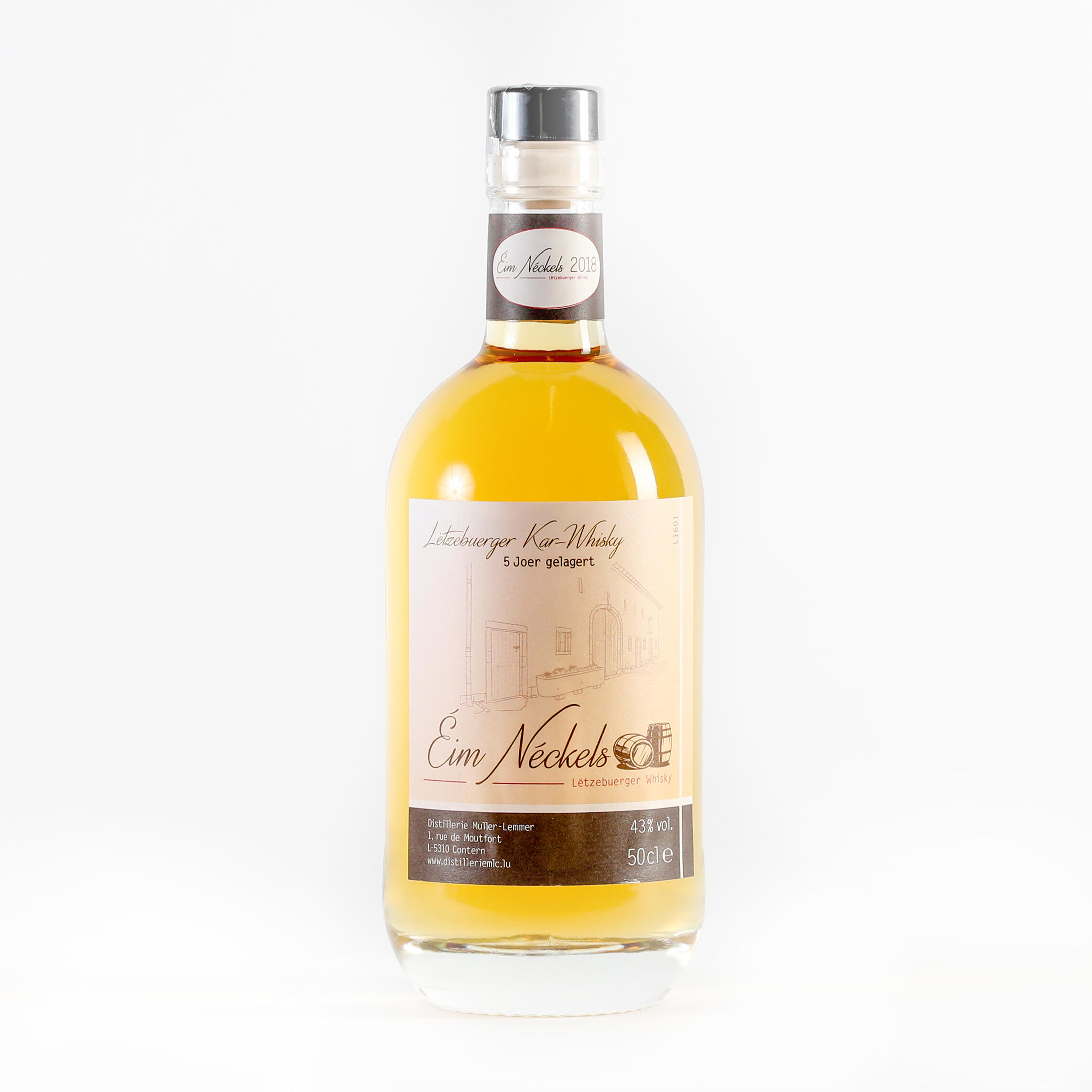 Éim Néckels Whisky 43% alc. 50cl