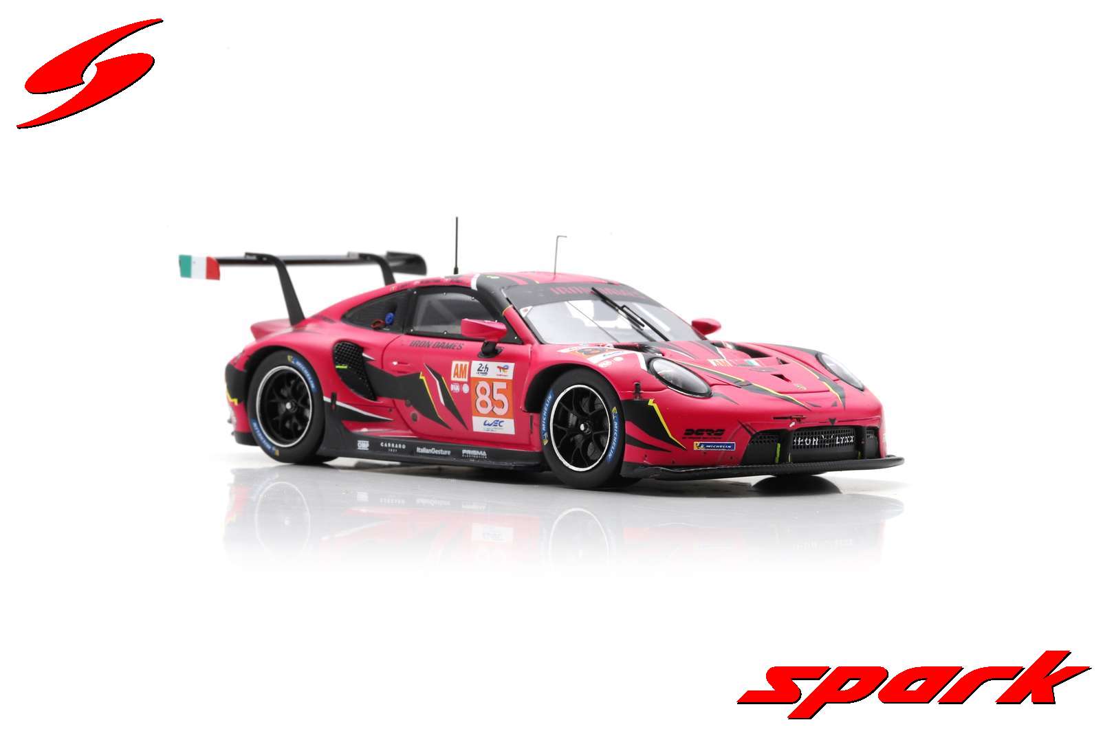 Spark 18S825 Porsche 911 RSR-19 N°79 Hardpoint Motorsport 24H Le Mans - Résine 1/18