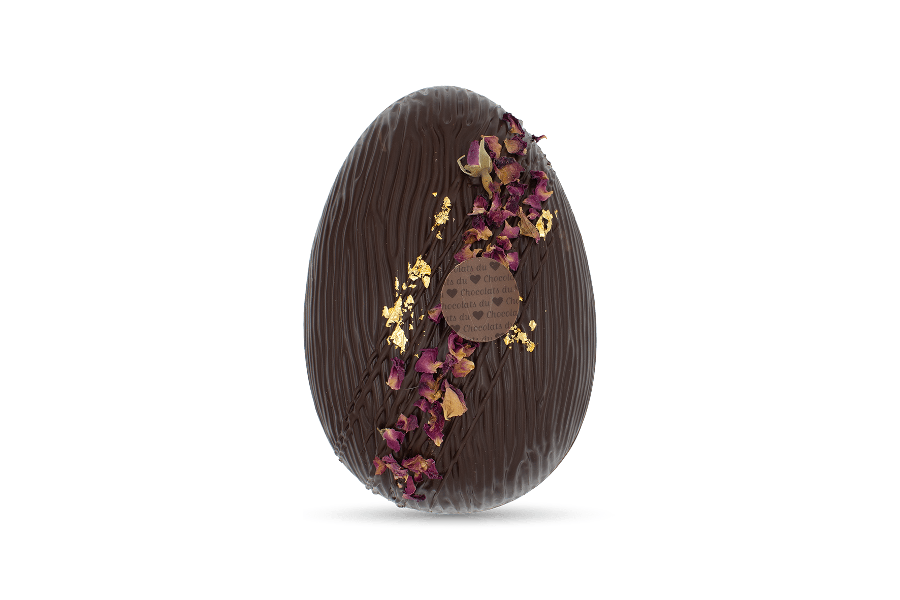 Pâques - Oeuf Moyen, chocolat Fairtrade 350gr. 